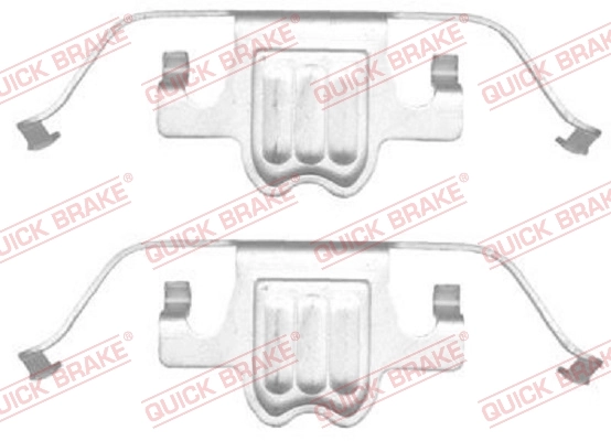 Accessory Kit, disc brake pad